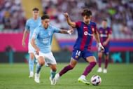 Joao Felix (right) has hit the ground running at the Camp Nou.